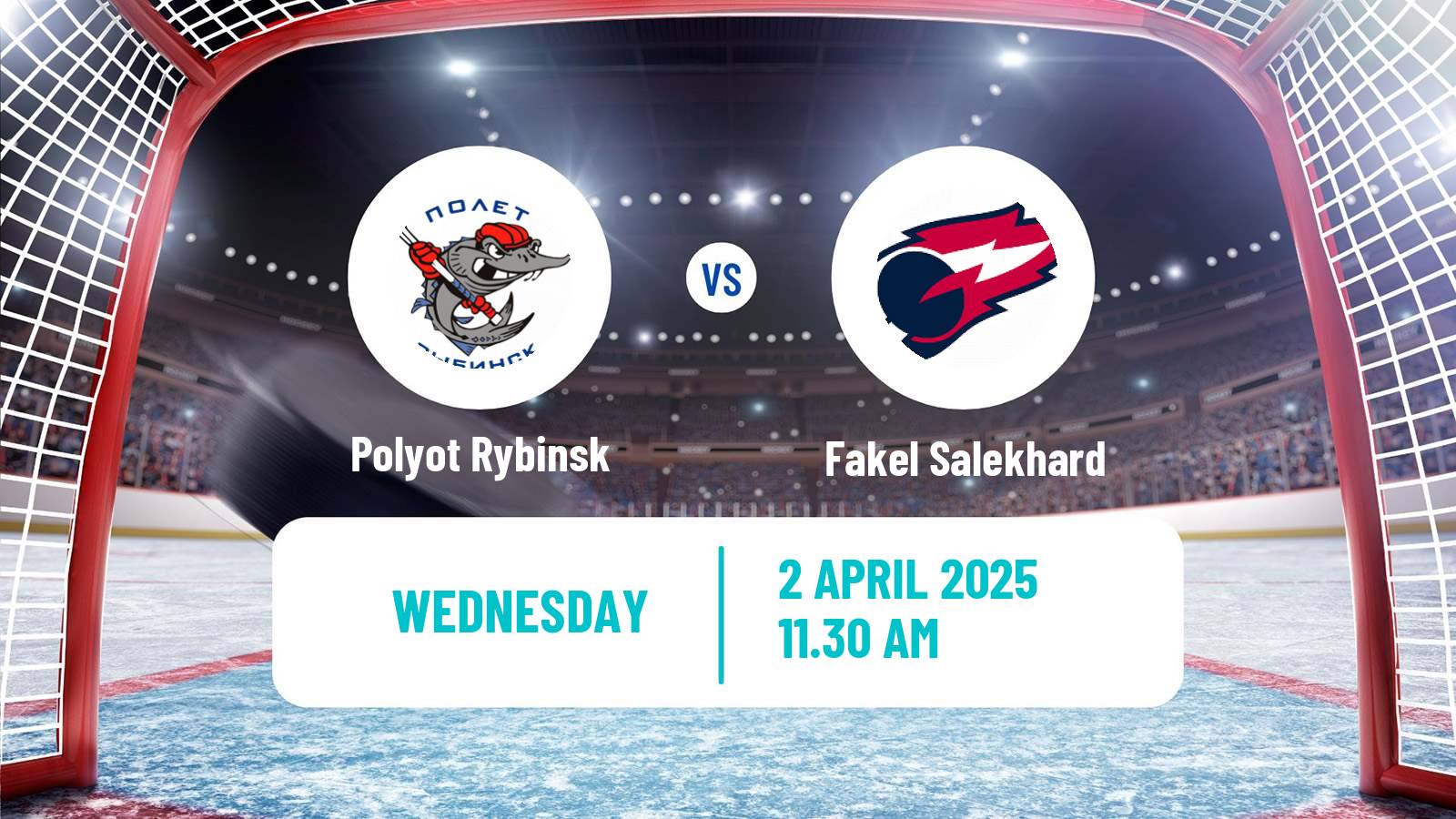 Hockey NMHL Polyot Rybinsk - Fakel Salekhard