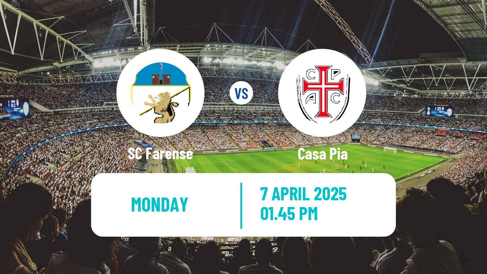 Soccer Liga Portugal Farense - Casa Pia