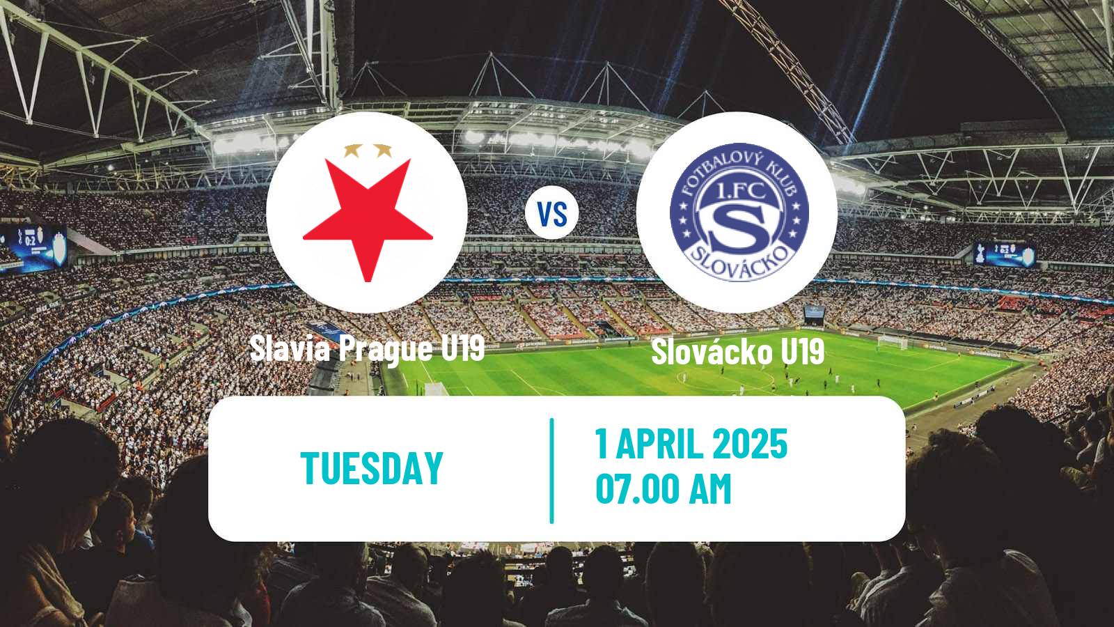 Soccer Czech U19 League Slavia Prague U19 - Slovácko U19