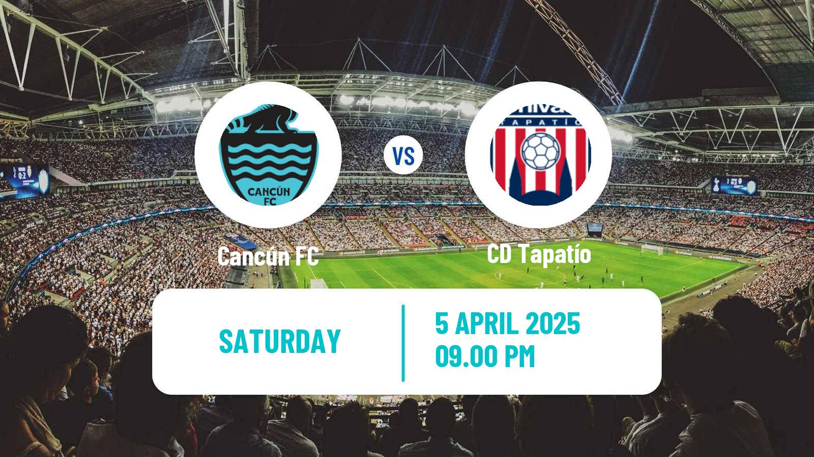 Soccer Mexican Liga de Expansion MX Cancún - Tapatío
