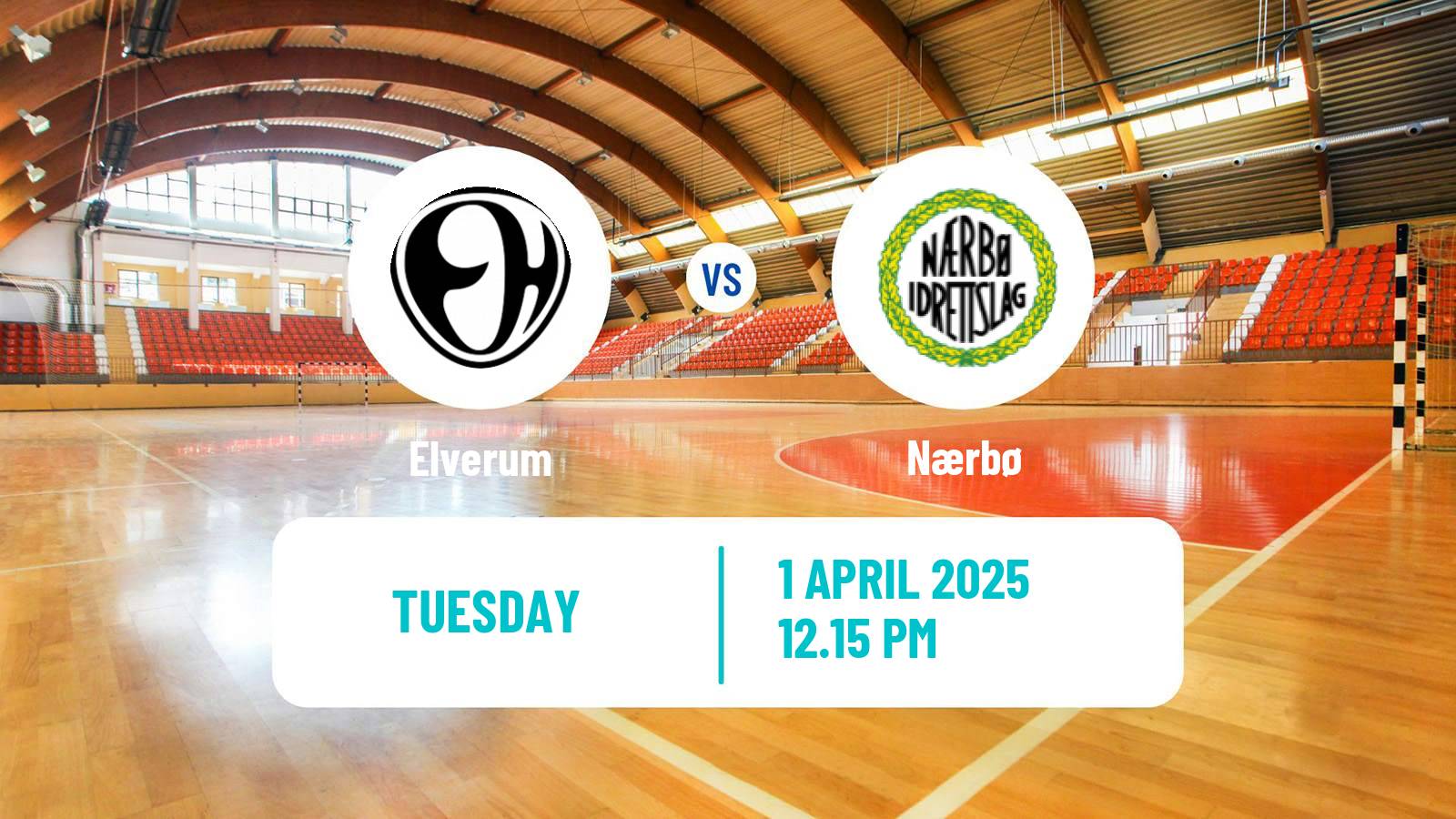 Handball Norwegian Eliteserien Handball Elverum - Nærbø