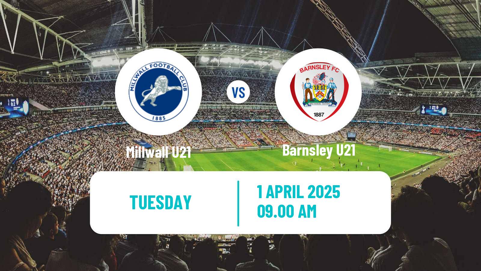 Soccer English Professional Development League Millwall U21 - Barnsley U21