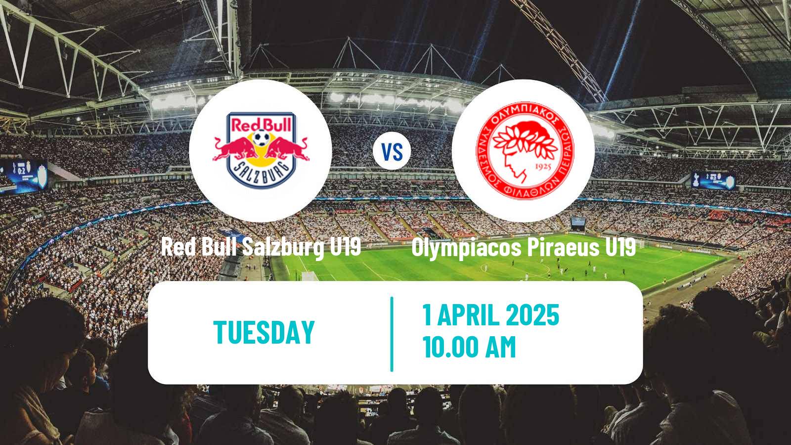 Soccer UEFA Youth League Red Bull Salzburg U19 - Olympiacos Piraeus U19