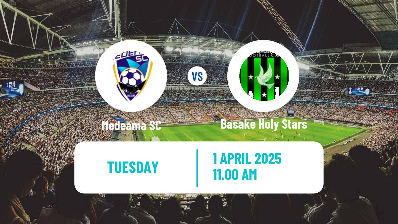 Soccer Ghanaian Premier League Medeama - Basake Holy Stars