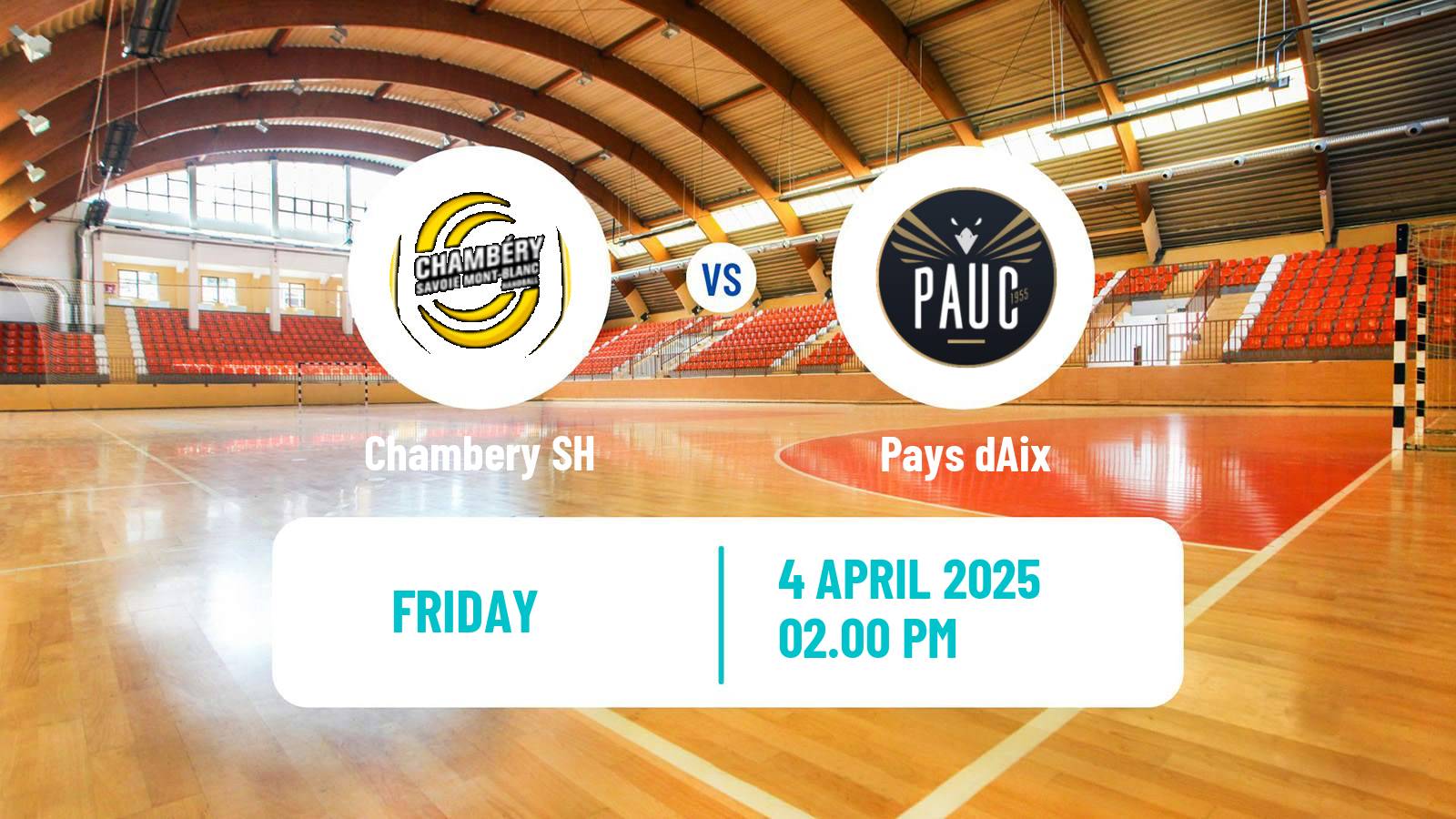 Handball French Starligue Handball Chambery SH - Pays dAix