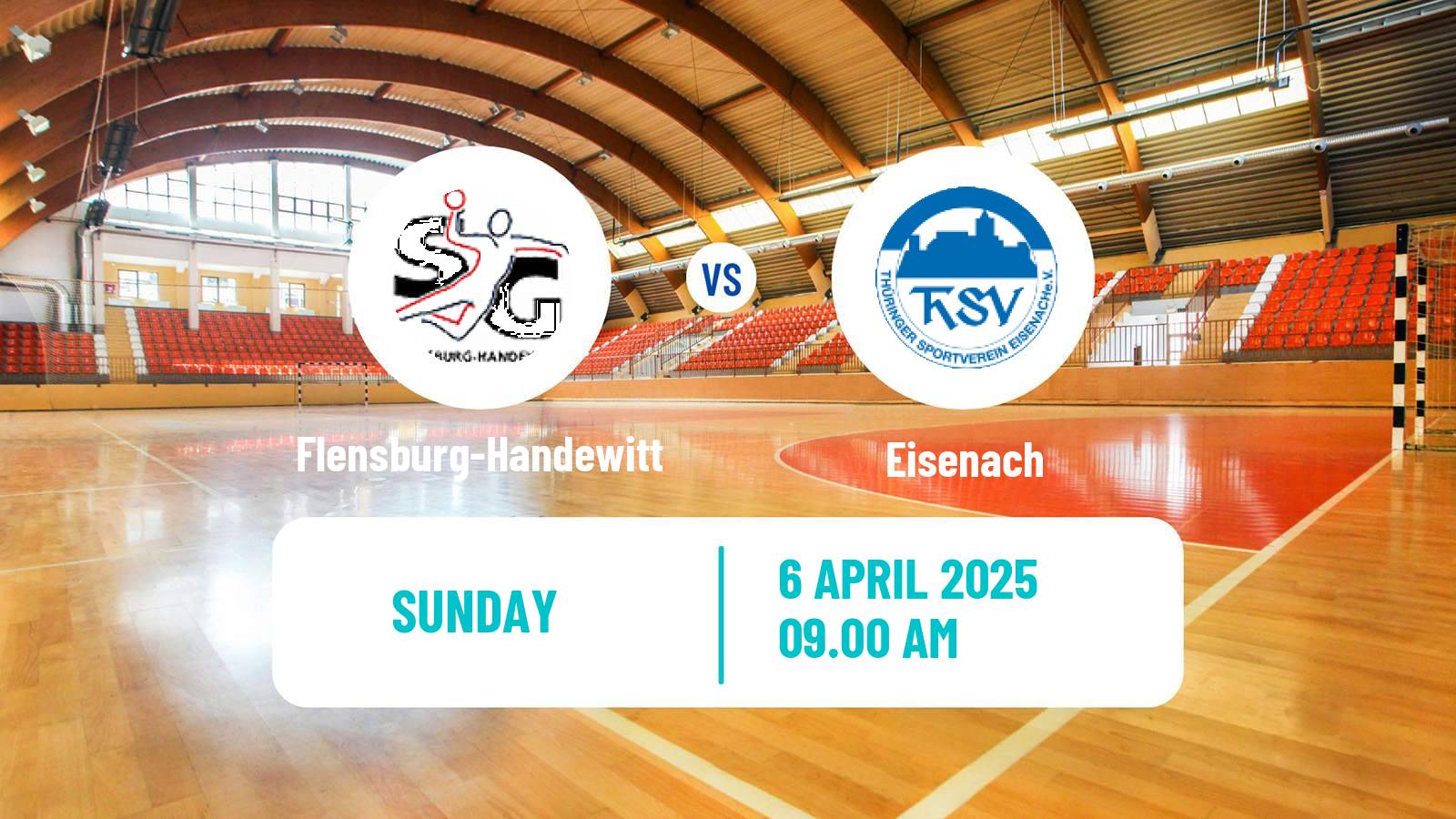 Handball German Bundesliga Handball Flensburg-Handewitt - Eisenach