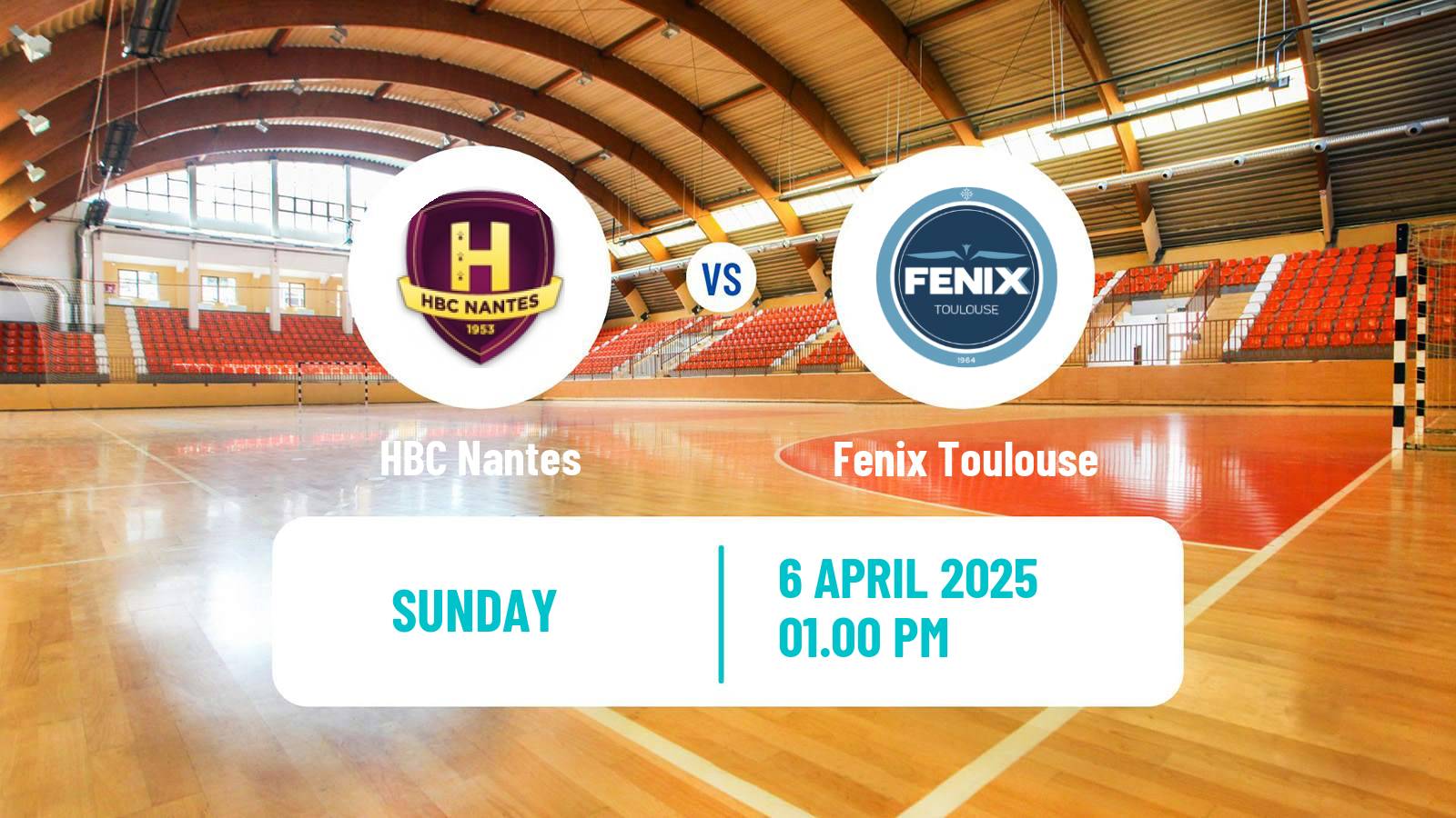 Handball French Starligue Handball HBC Nantes - Fenix Toulouse