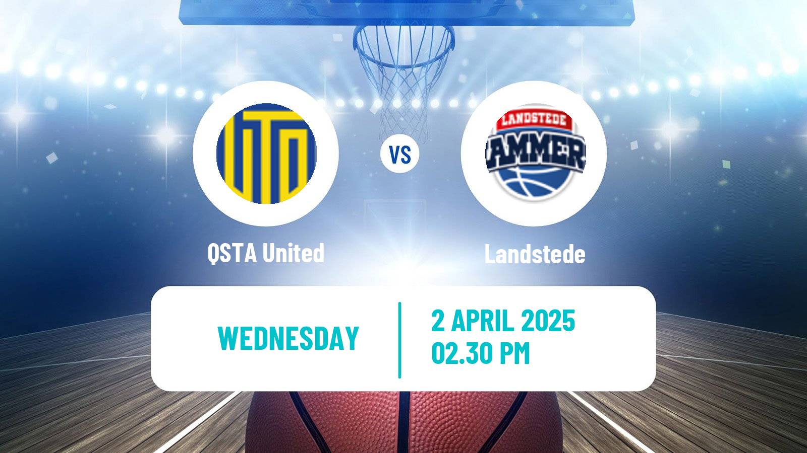 Basketball BNXT League QSTA United - Landstede