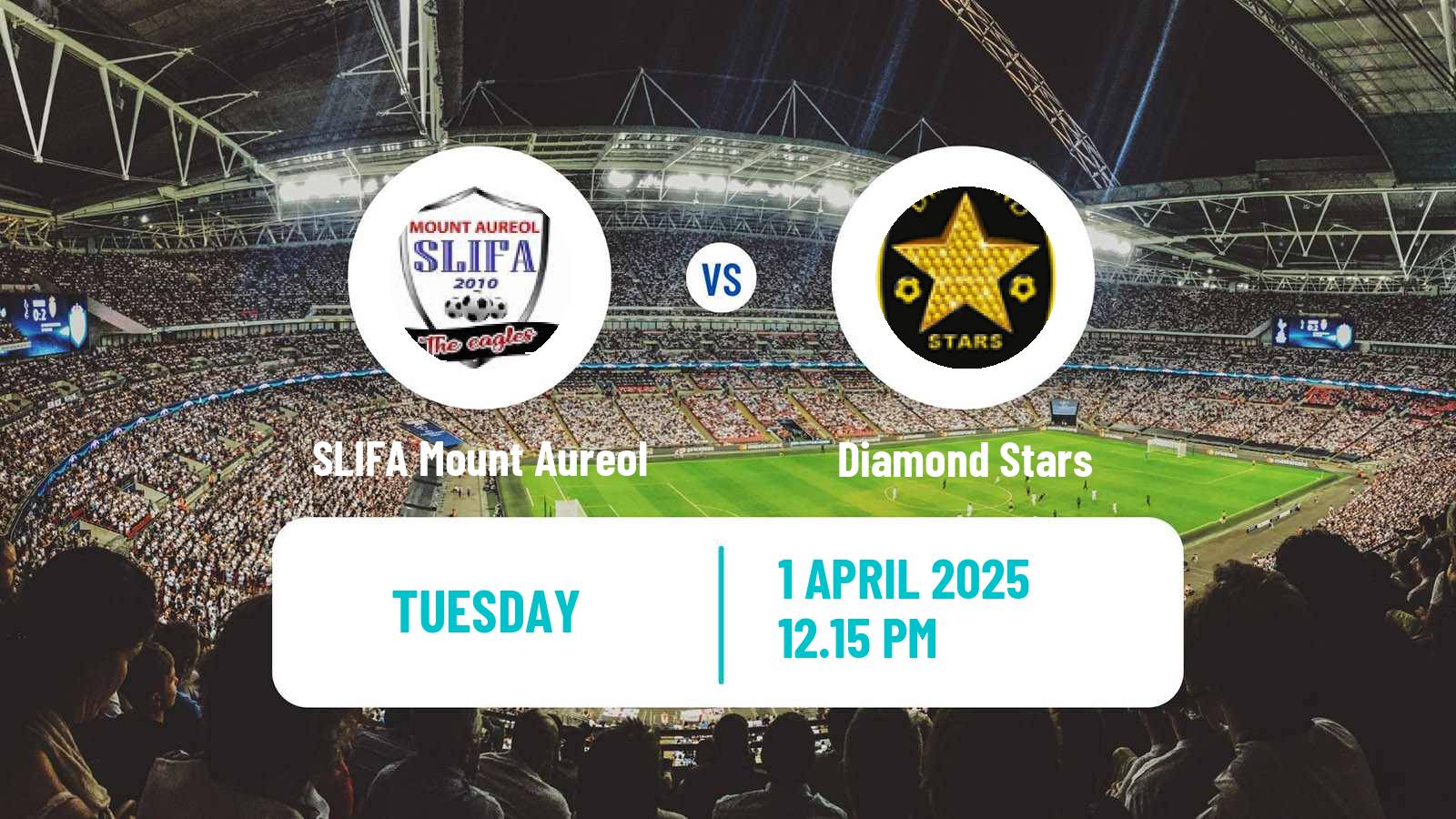 Soccer Sierra Leone Premier League SLIFA Mount Aureol - Diamond Stars