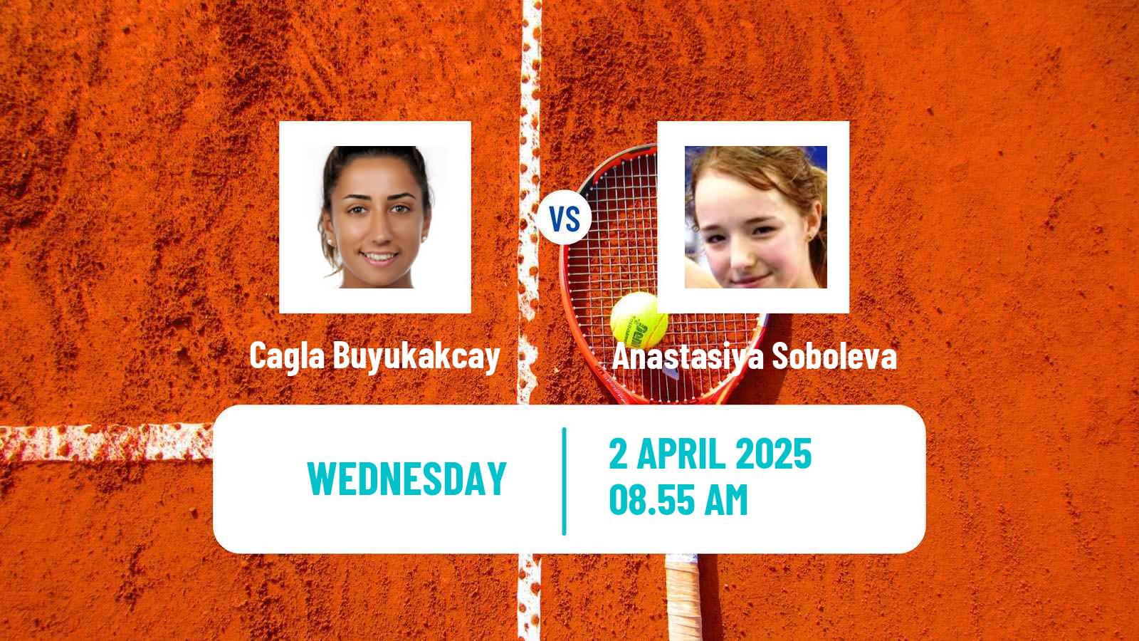 Tennis Antalya 3 Challenger Women Cagla Buyukakcay - Anastasiya Soboleva