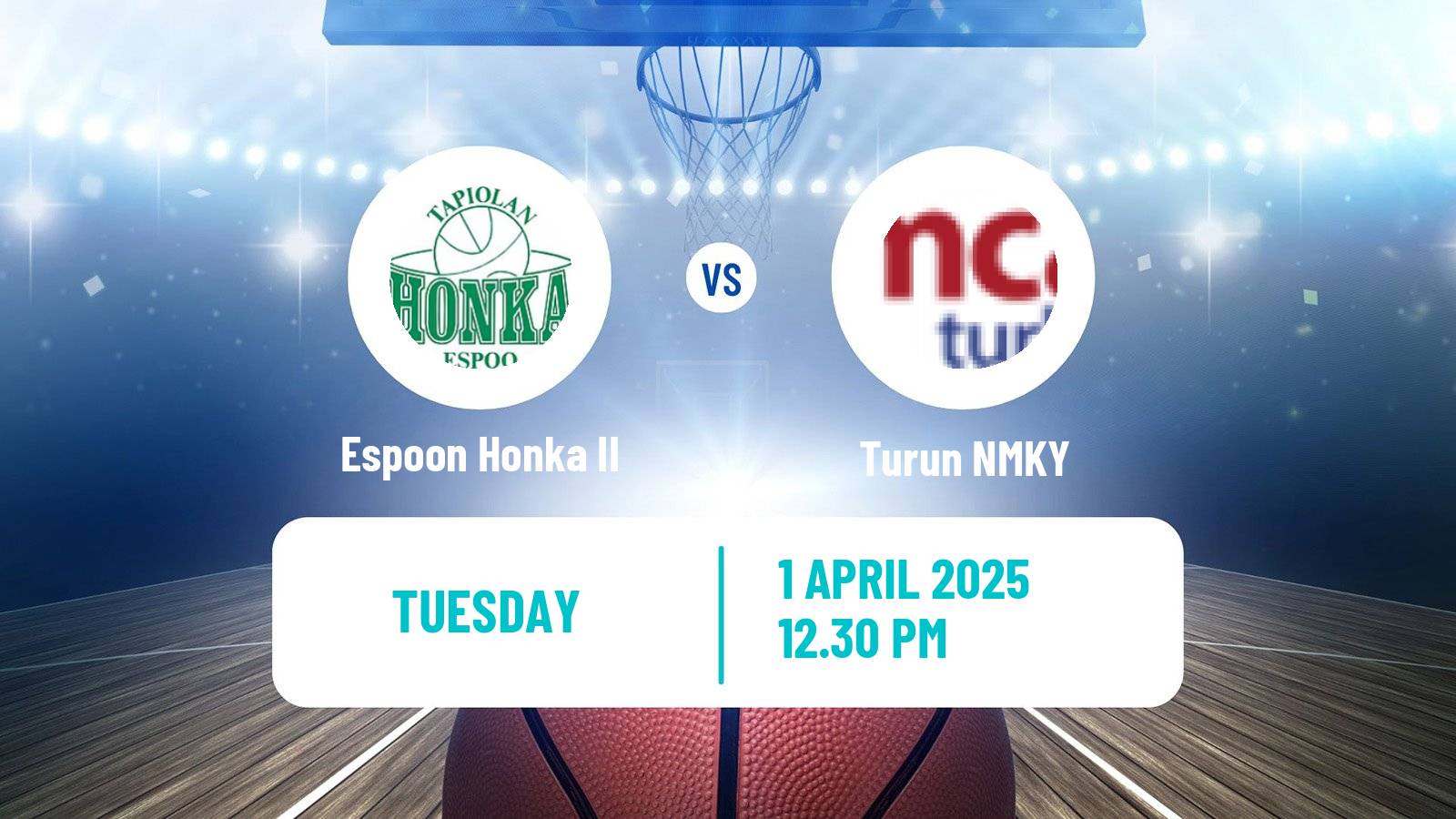 Basketball Finnish I Divisioona Basketball Women Espoon Honka II - Turun NMKY