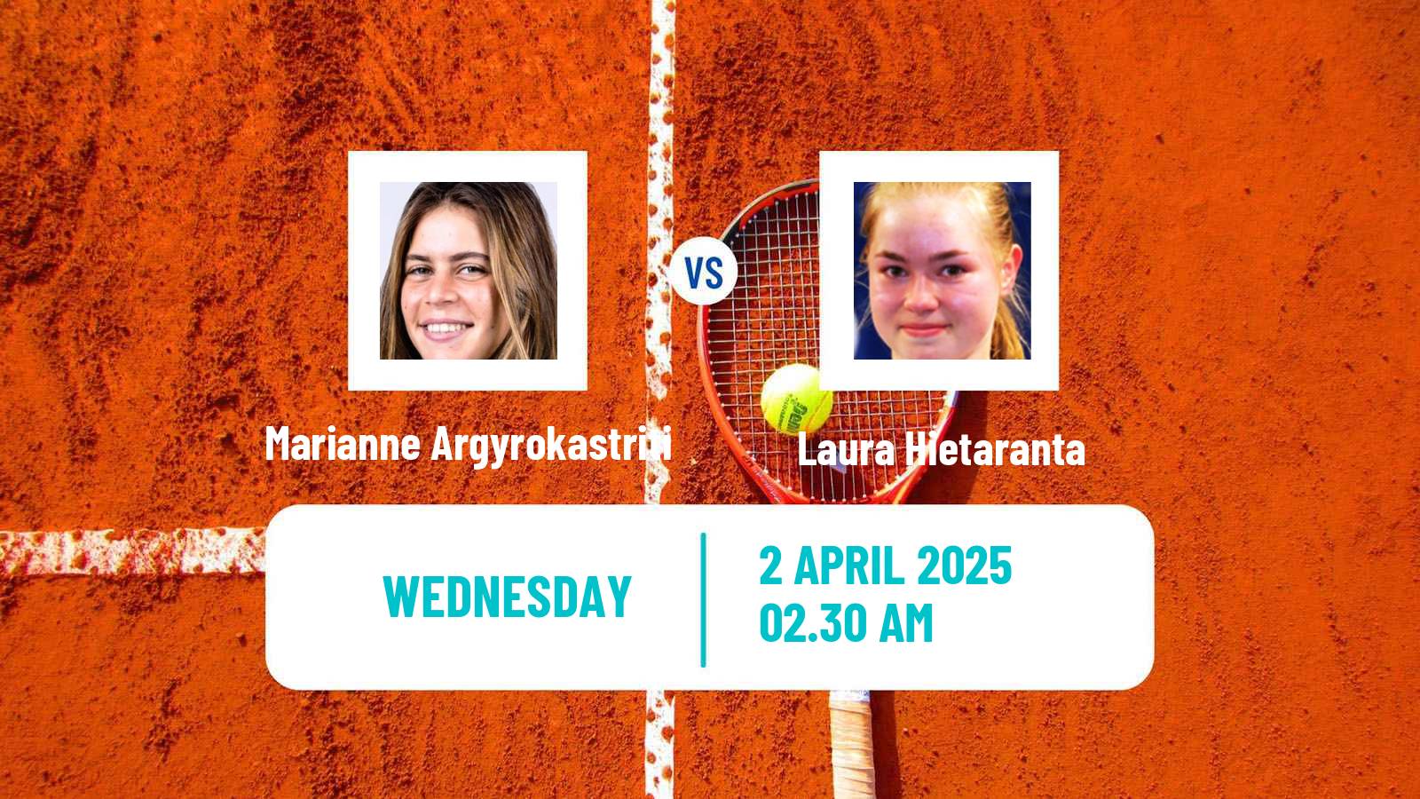 Tennis ITF W15 Heraklion 3 Women Marianne Argyrokastriti - Laura Hietaranta