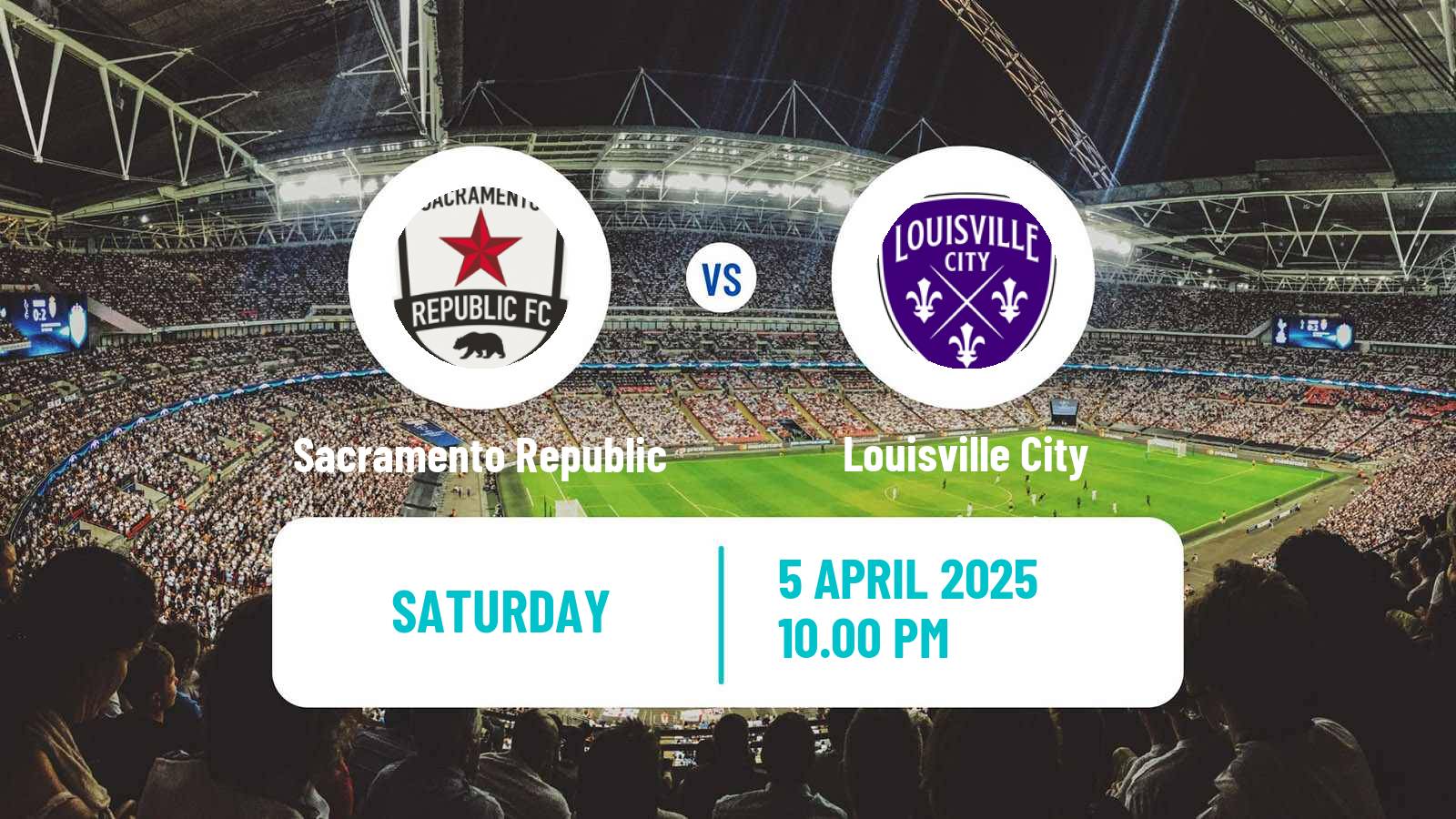 Soccer USL Championship Sacramento Republic - Louisville City