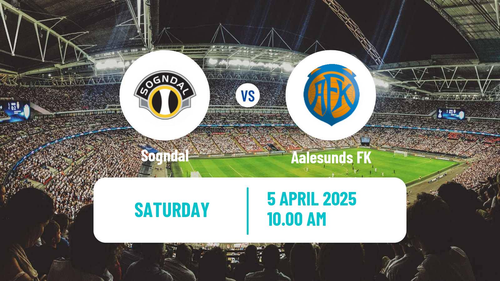 Soccer Norwegian Adeccoligaen Sogndal - Aalesunds