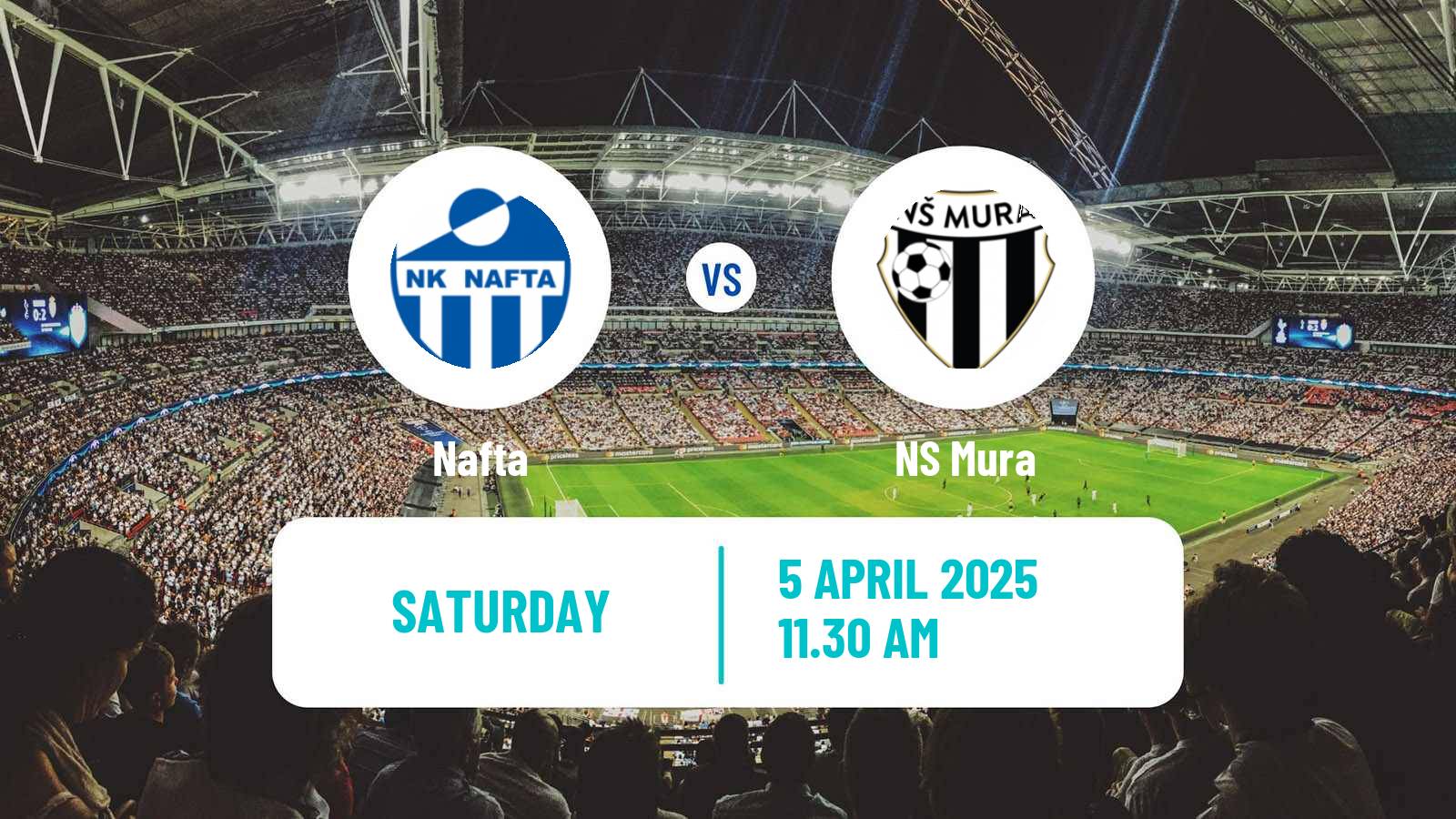Soccer Slovenian PrvaLiga Nafta - Mura