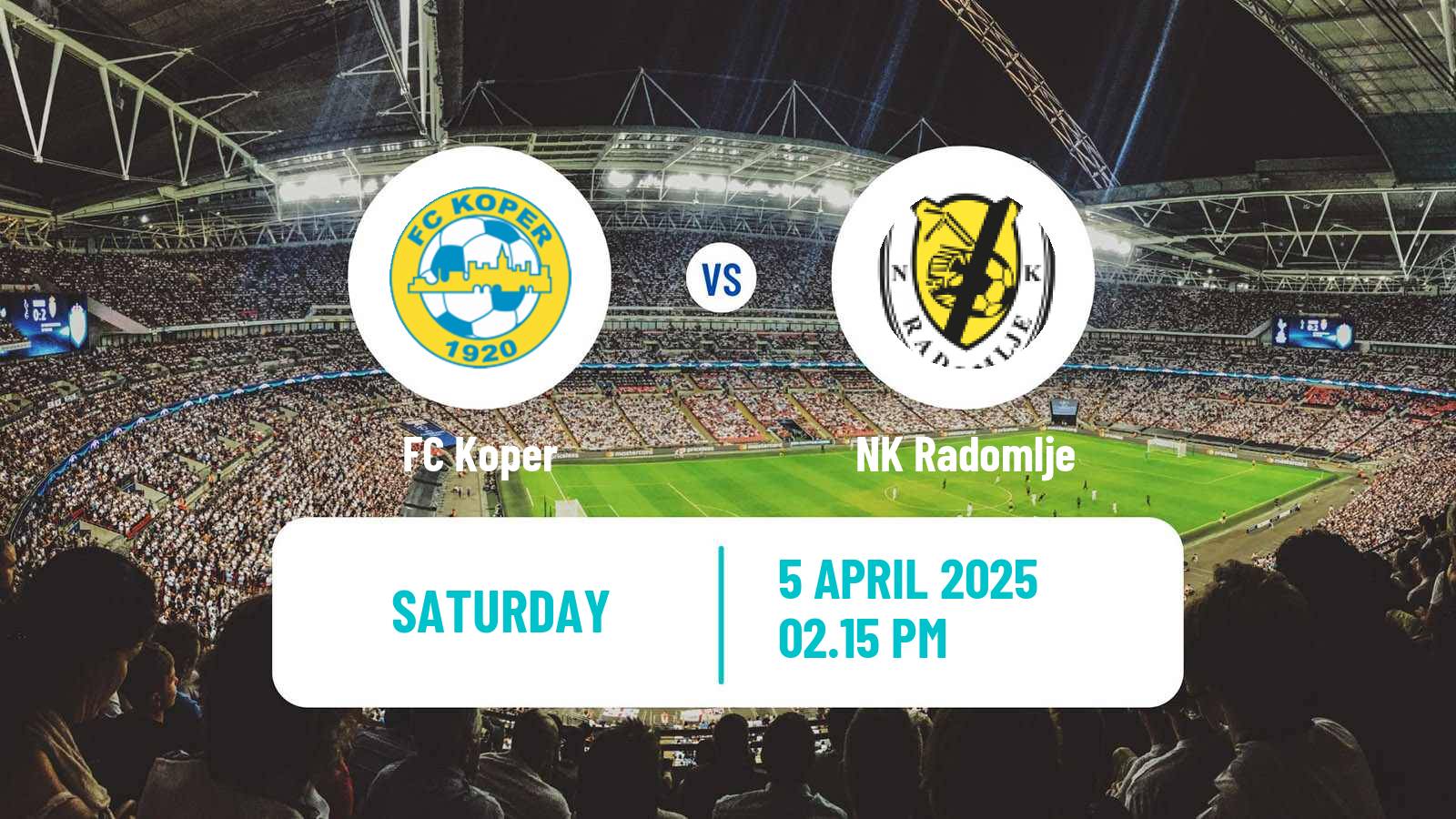 Soccer Slovenian PrvaLiga Koper - Radomlje