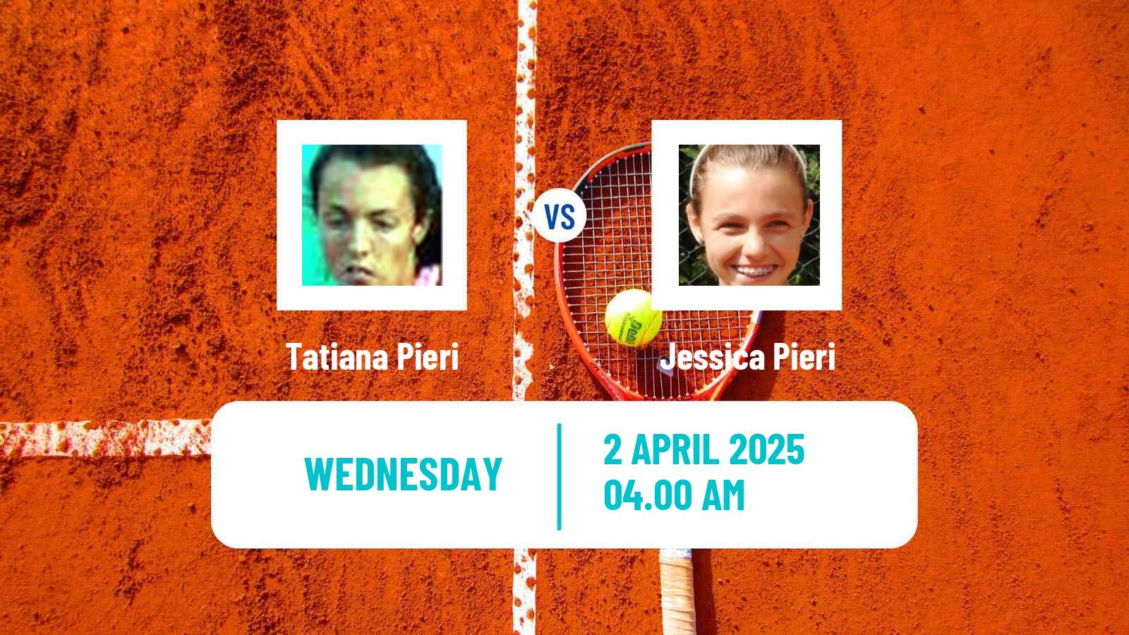 Tennis ITF W35 Santa Margherita Di Pula Women Tatiana Pieri - Jessica Pieri