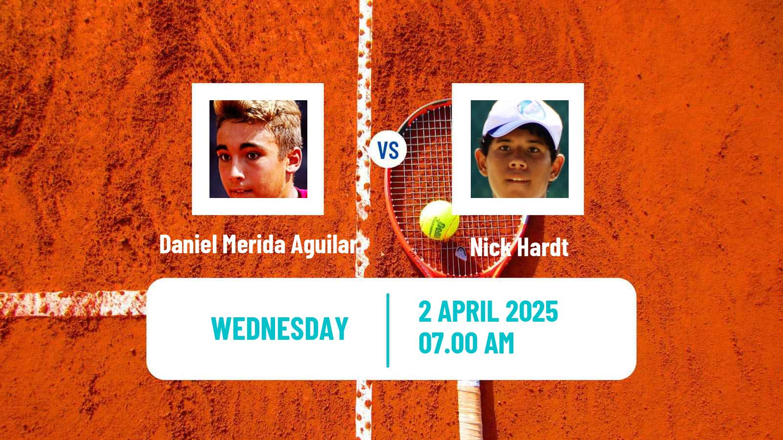 Tennis Menorca Challenger Men Daniel Merida Aguilar - Nick Hardt