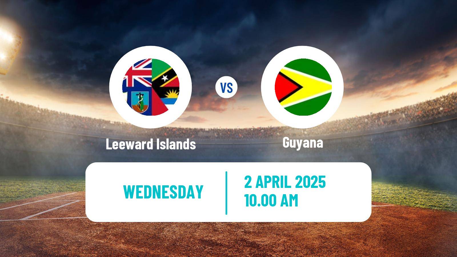 Cricket West Indies Championship Cricket Leeward Islands - Guyana