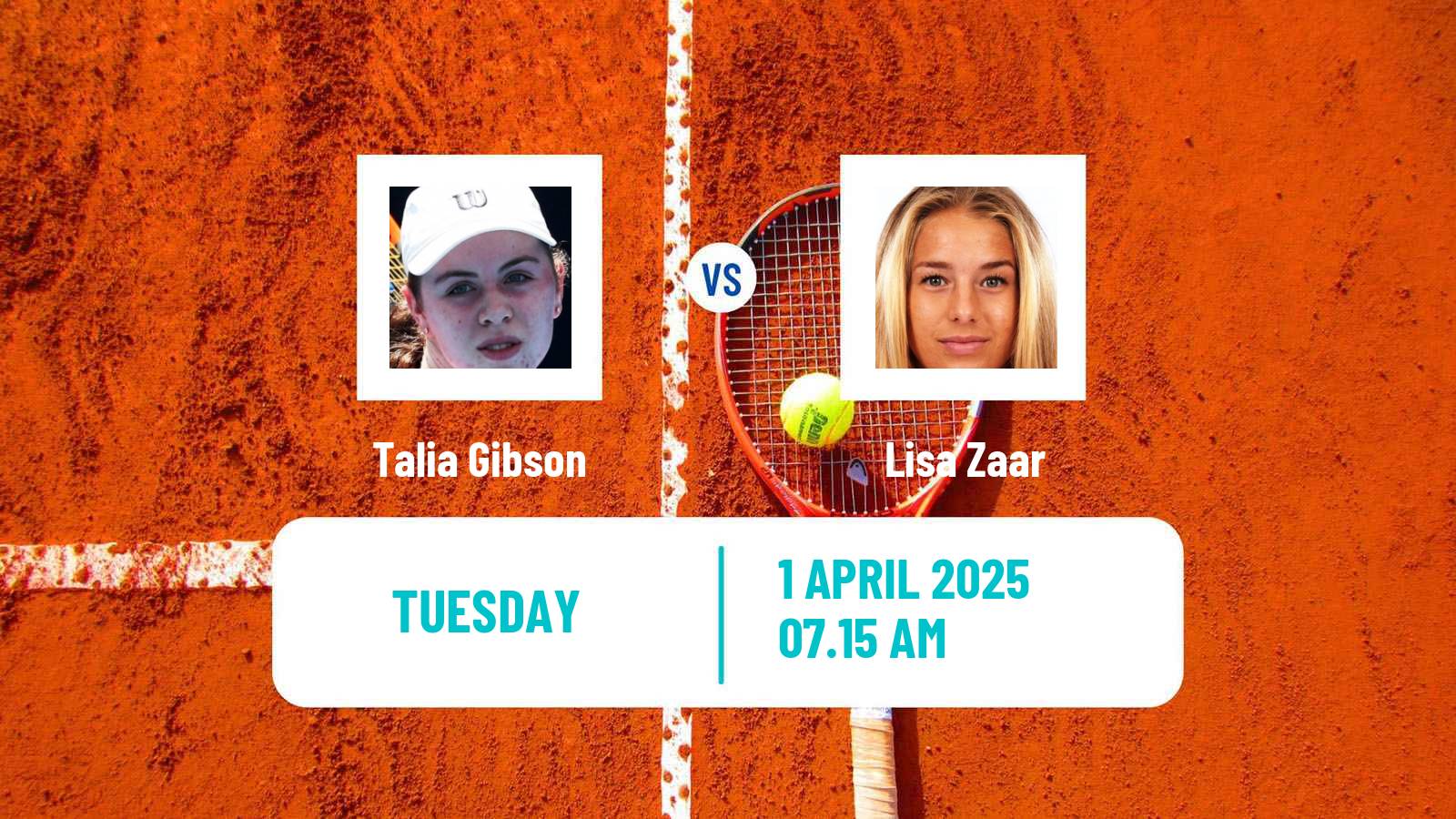 Tennis ITF W50 Nantes Women Talia Gibson - Lisa Zaar