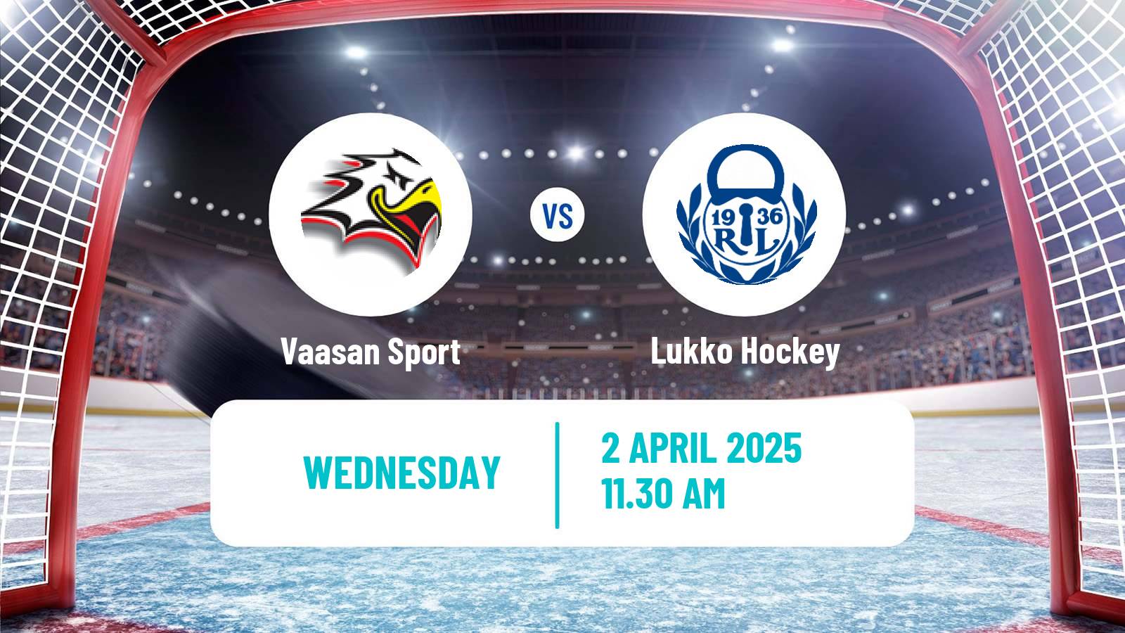 Hockey Finnish SM-liiga Vaasan Sport - Lukko