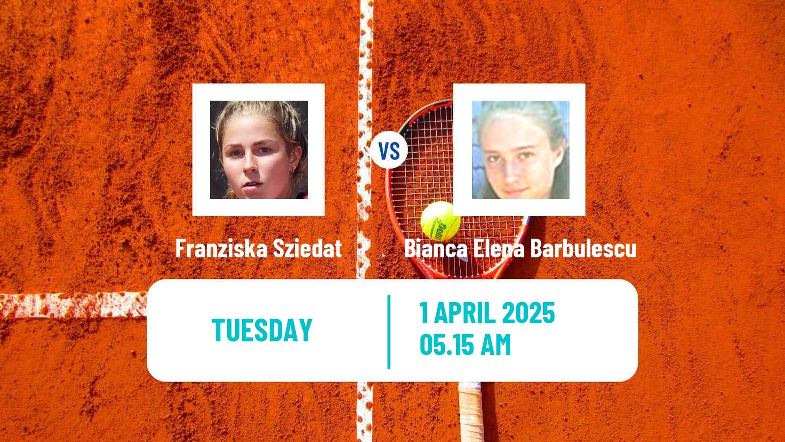 Tennis ITF W15 Heraklion 3 Women Franziska Sziedat - Bianca Elena Barbulescu
