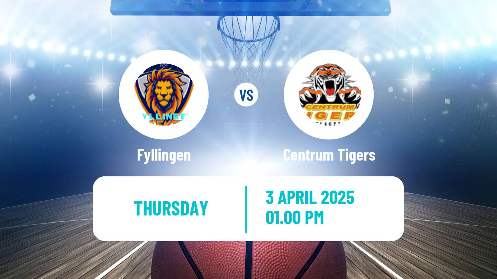 Basketball Norwegian BLNO Fyllingen - Centrum Tigers
