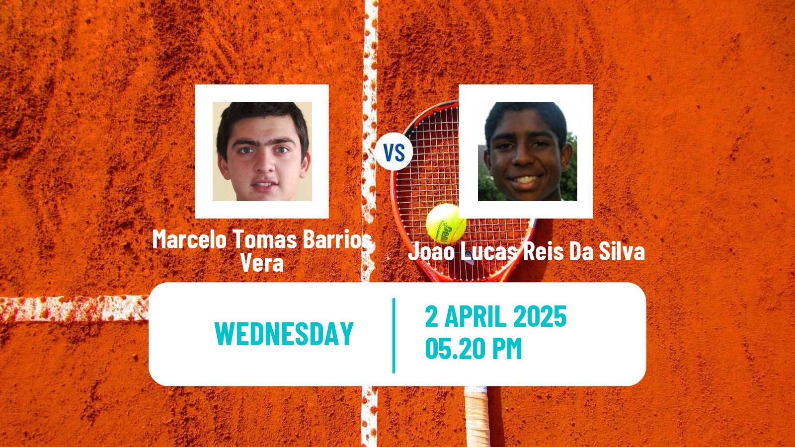 Tennis Campinas Challenger Men Marcelo Tomas Barrios Vera - Joao Lucas Reis Da Silva