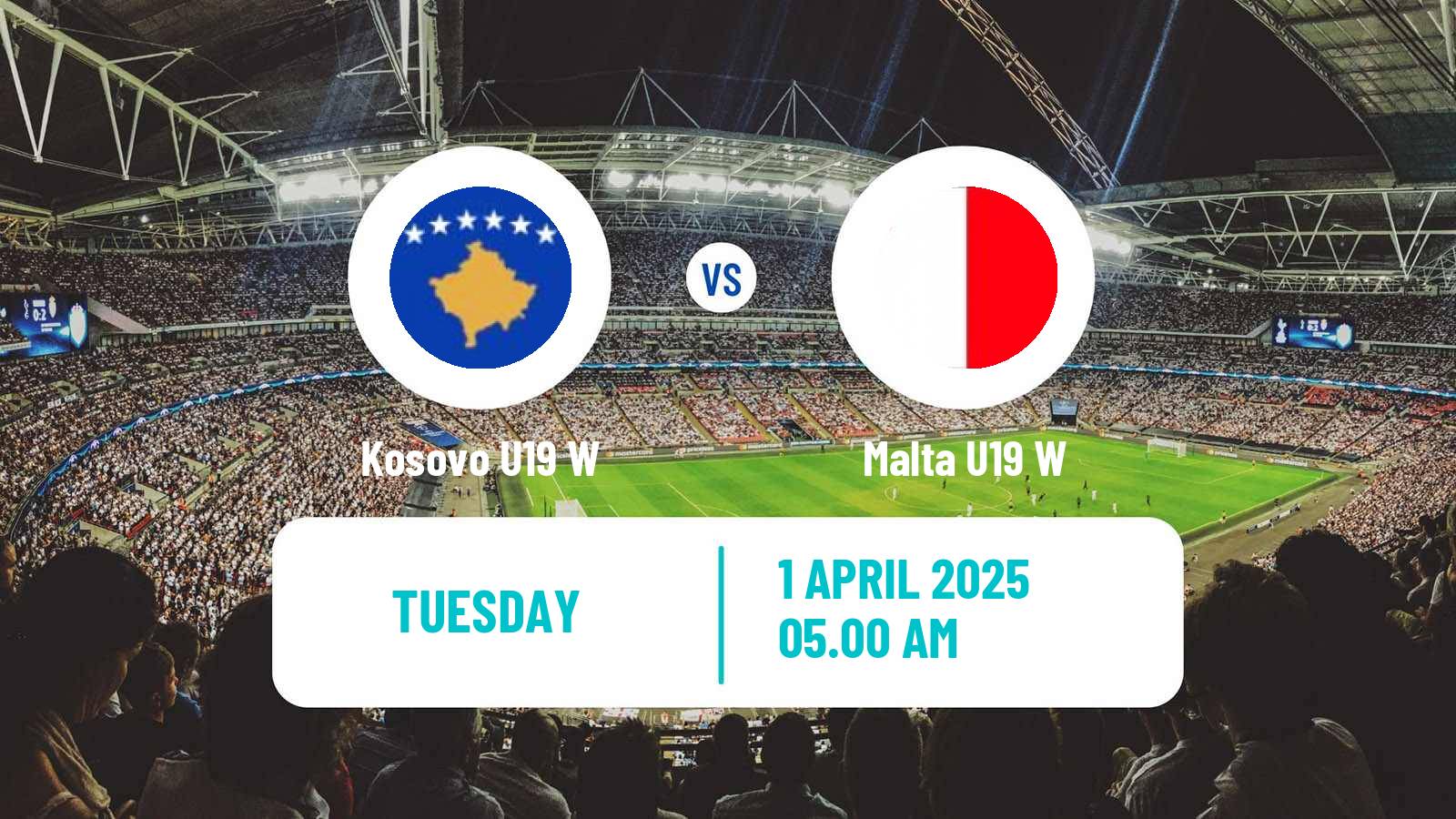 Soccer UEFA Euro U19 Women Kosovo U19 W - Malta U19 W