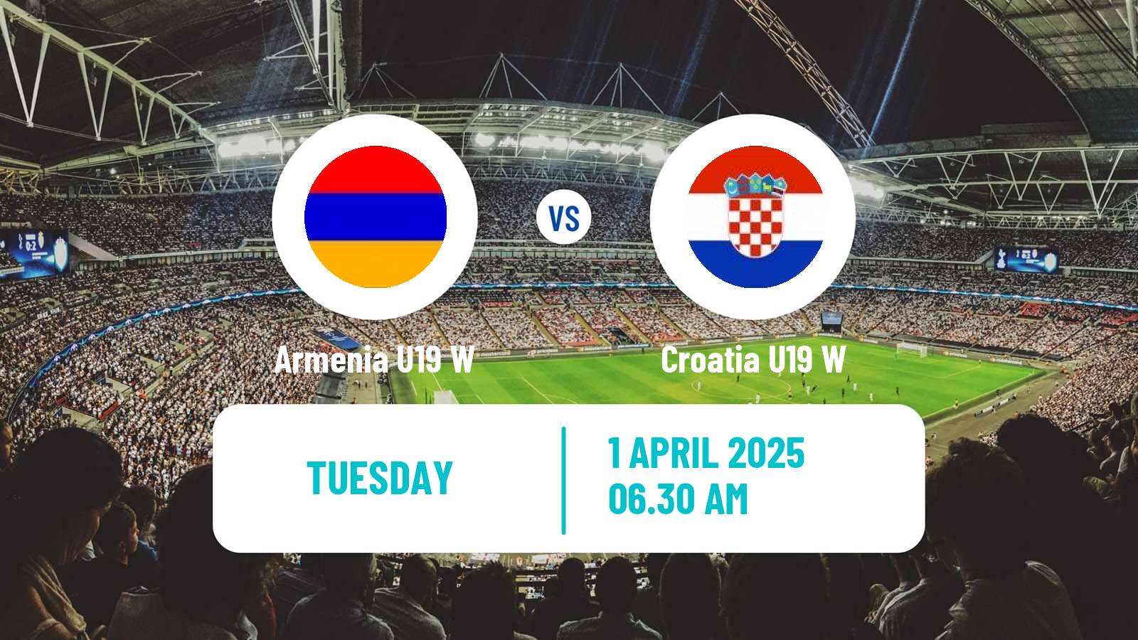 Soccer UEFA Euro U19 Women Armenia U19 W - Croatia U19 W