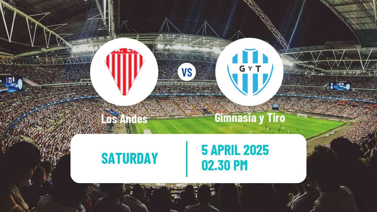 Soccer Argentinian Primera Nacional Los Andes - Gimnasia y Tiro