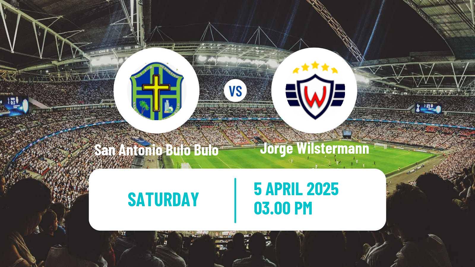 Soccer Bolivian Division Profesional San Antonio Bulo Bulo - Jorge Wilstermann