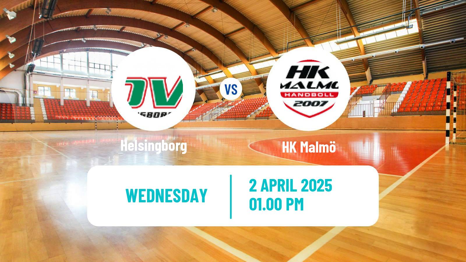 Handball Swedish Elitserien Handball Helsingborg - Malmö