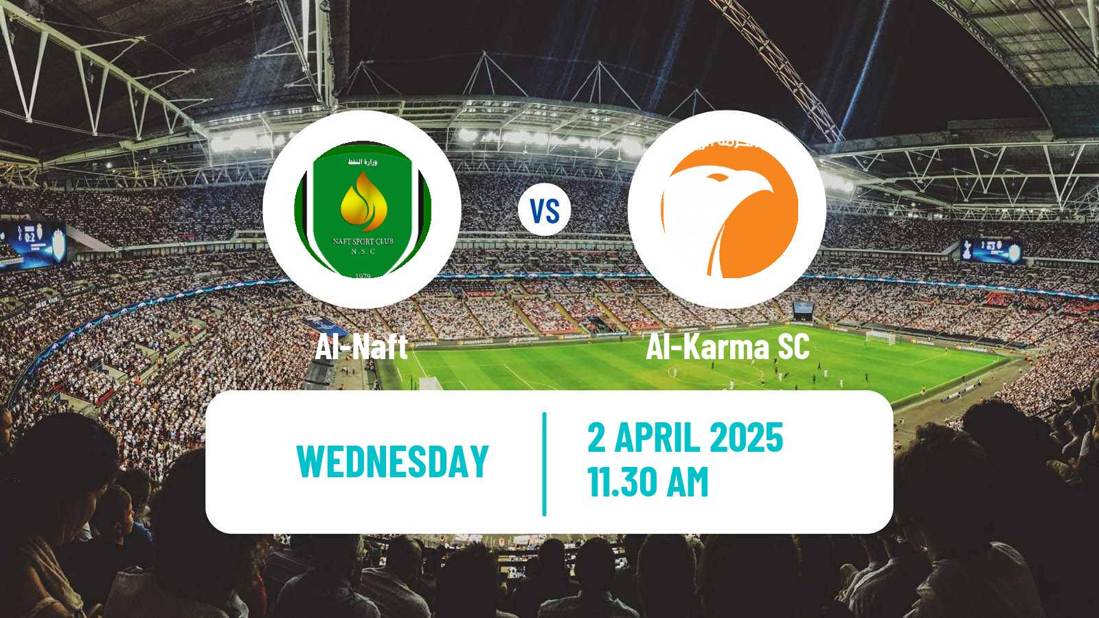Soccer Iraqi Premier League Al-Naft - Al-Karma