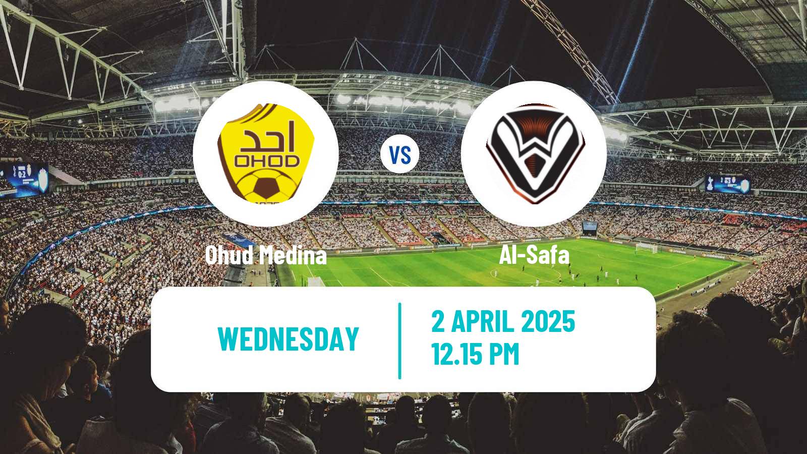 Soccer Saudi Division 1 Ohud Medina - Al-Safa