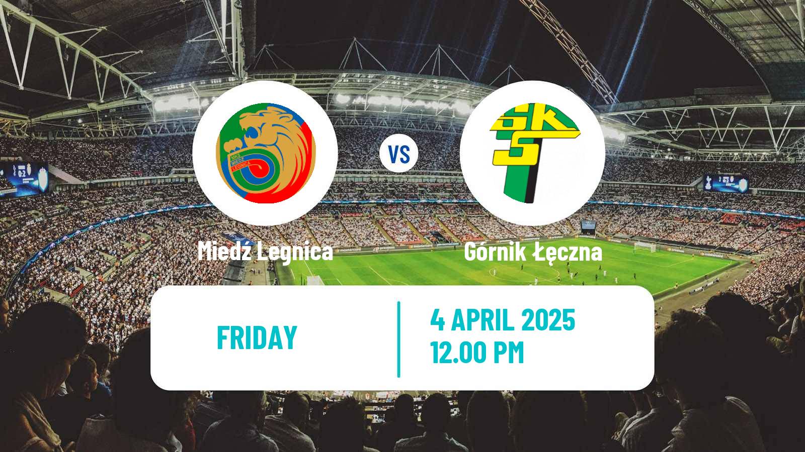Soccer Polish Division 1 Miedź Legnica - Górnik Łęczna