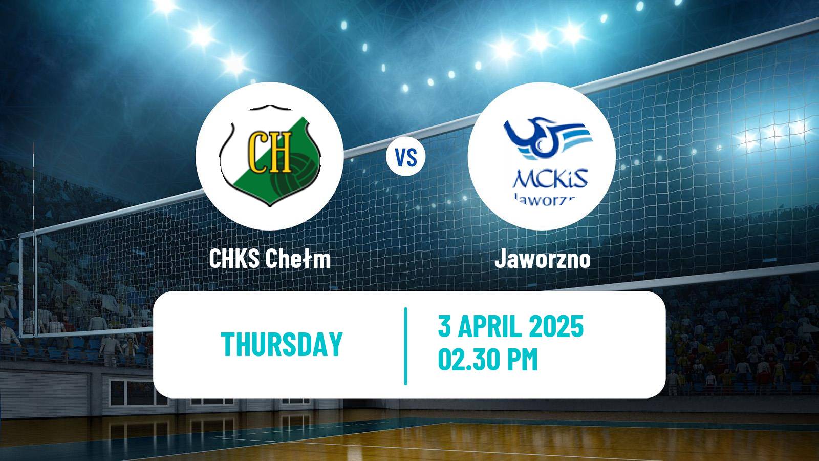 Volleyball Polish I Liga Volleyball Chełm - Jaworzno