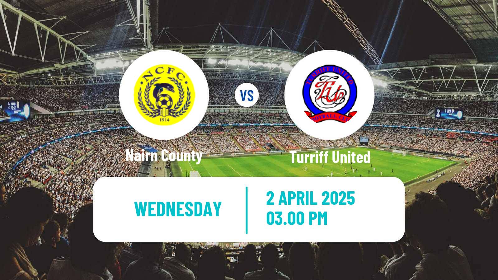 Soccer Scottish Highland League Nairn County - Turriff United