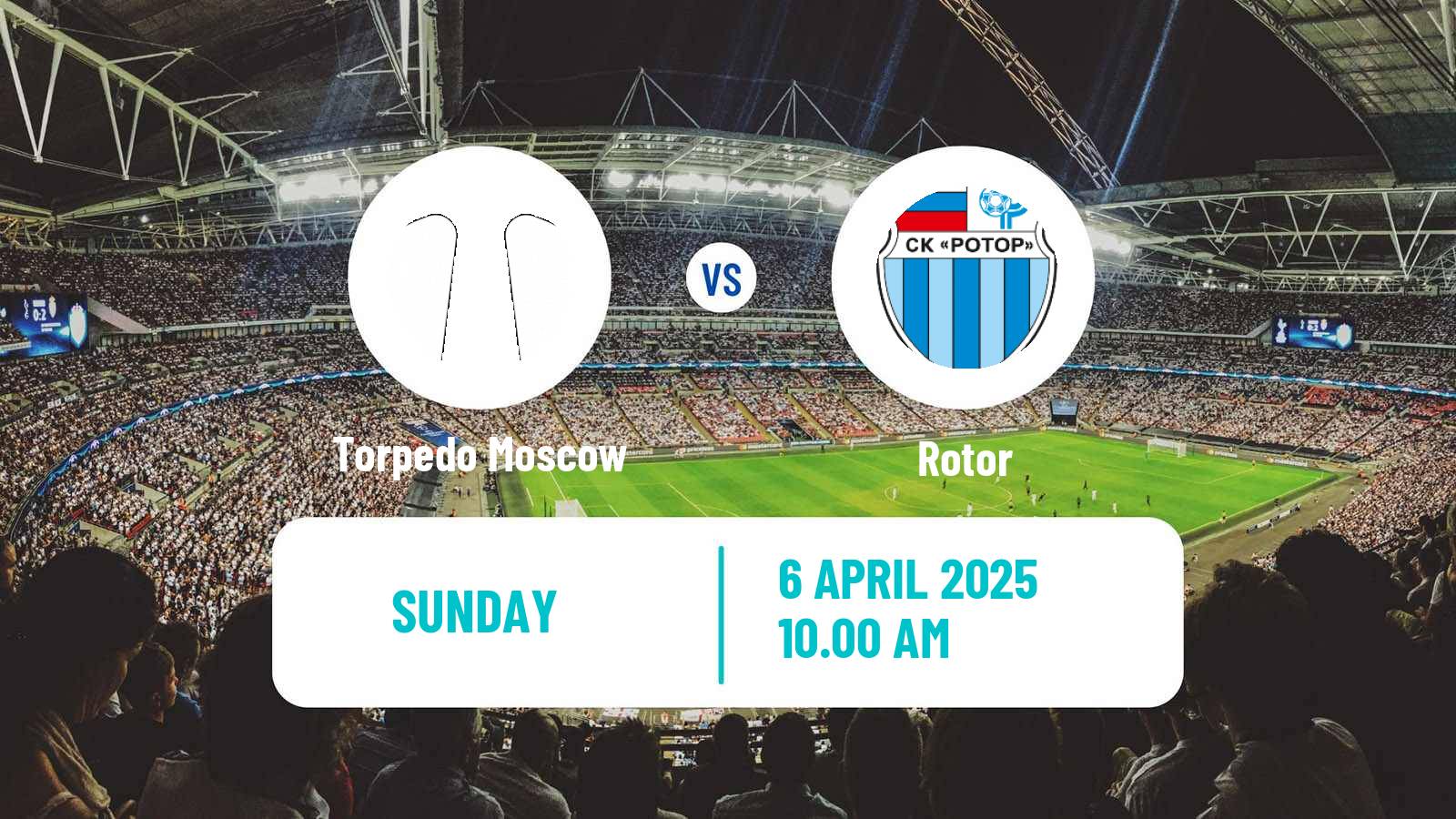 Soccer Russian FNL Torpedo Moscow - Rotor