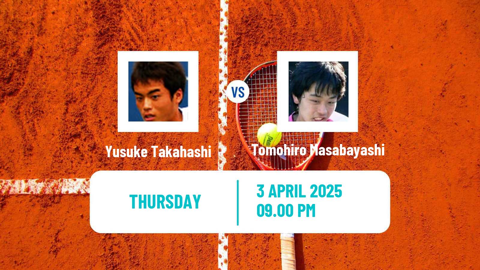 Tennis ITF M15 Kashiwa Men Yusuke Takahashi - Tomohiro Masabayashi