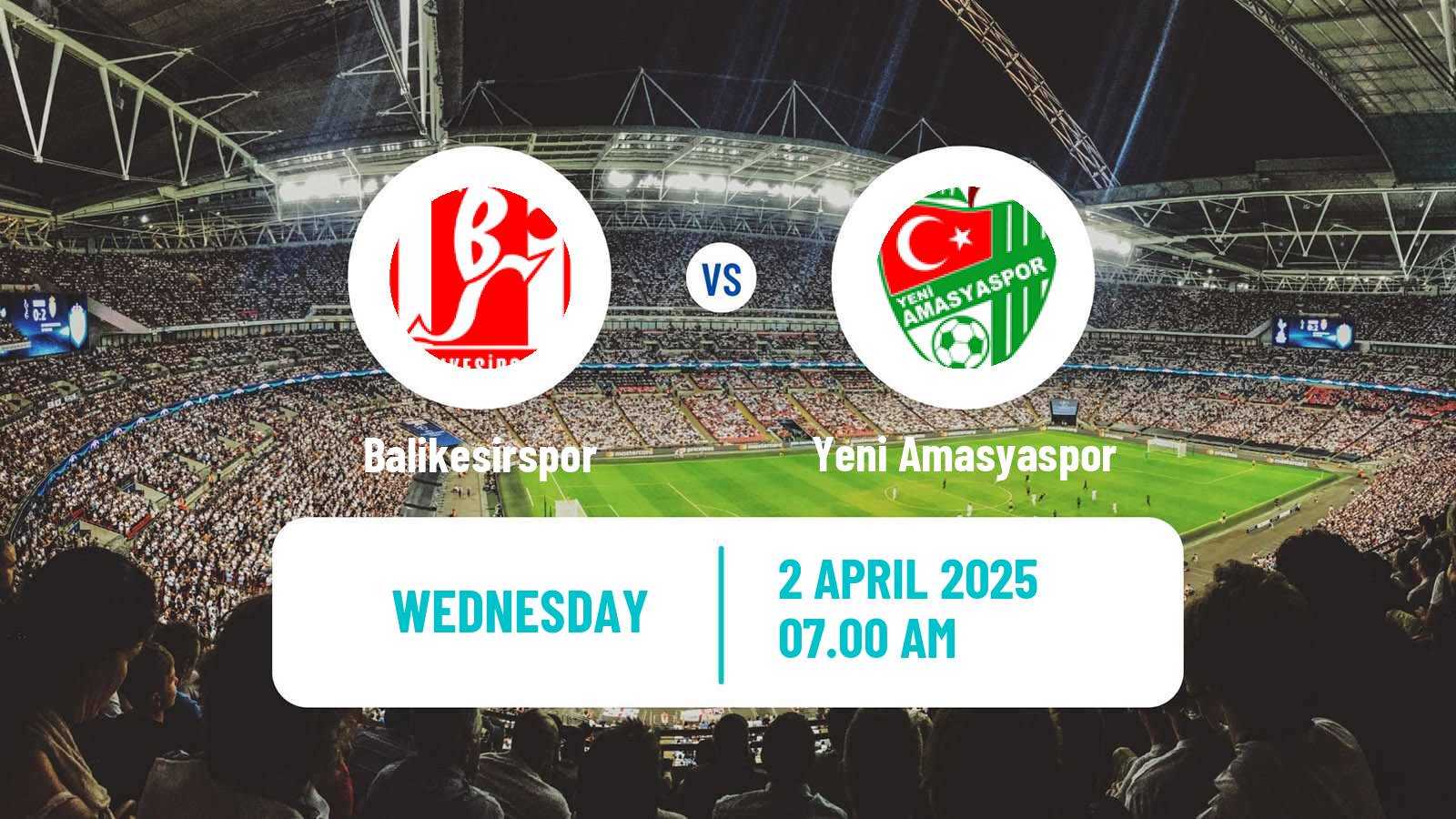 Soccer Turkish 3 Lig Group 2 Balikesirspor - Yeni Amasyaspor