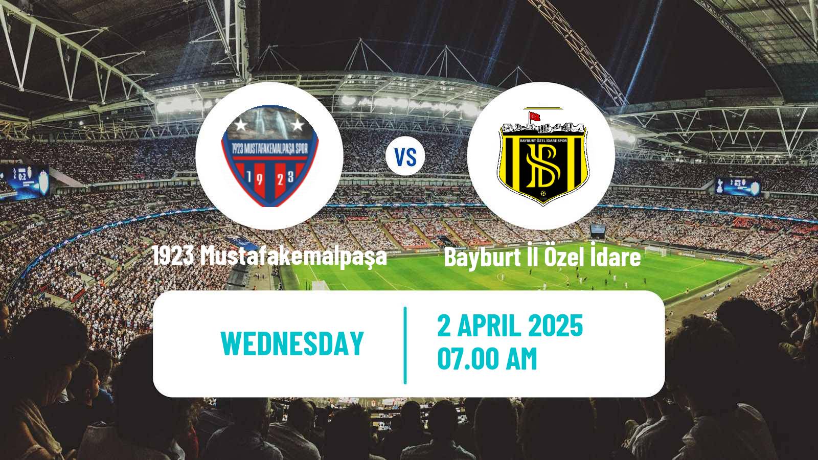 Soccer Turkish 3 Lig Group 3 1923 Mustafakemalpaşa - Bayburt İl Özel İdare
