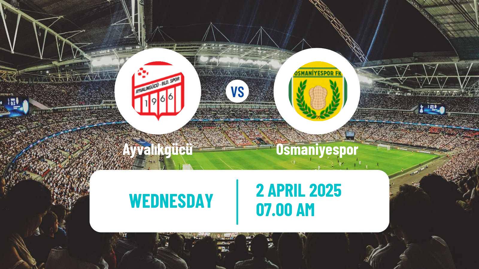 Soccer Turkish 3 Lig Group 3 Ayvalıkgücü - Osmaniyespor