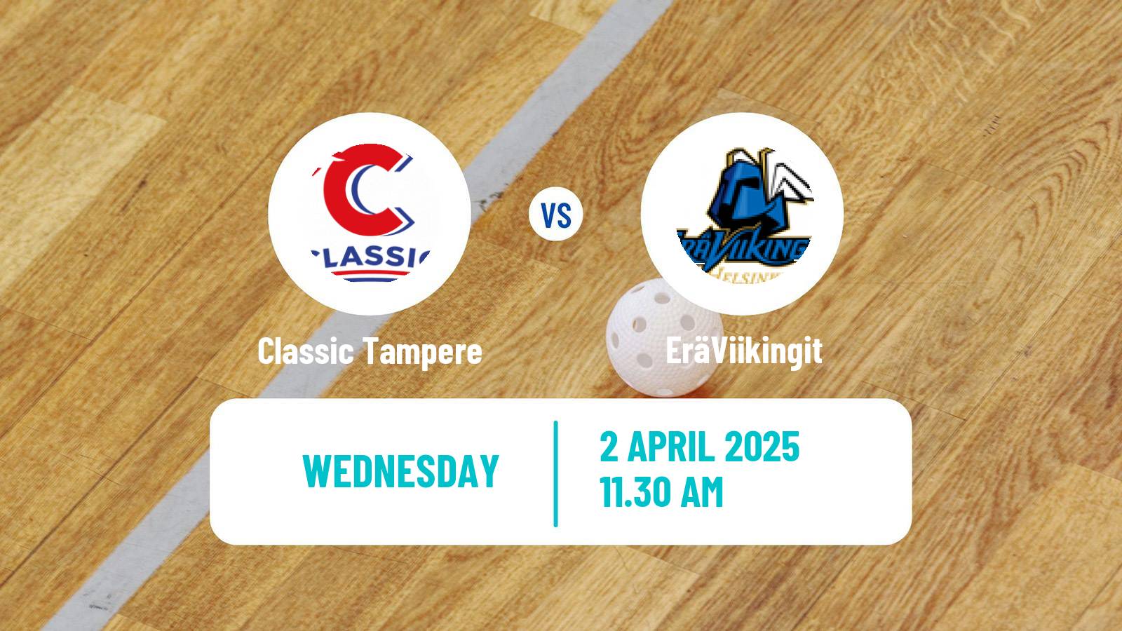 Floorball Finnish F-Liiga Classic Tampere - EräViikingit