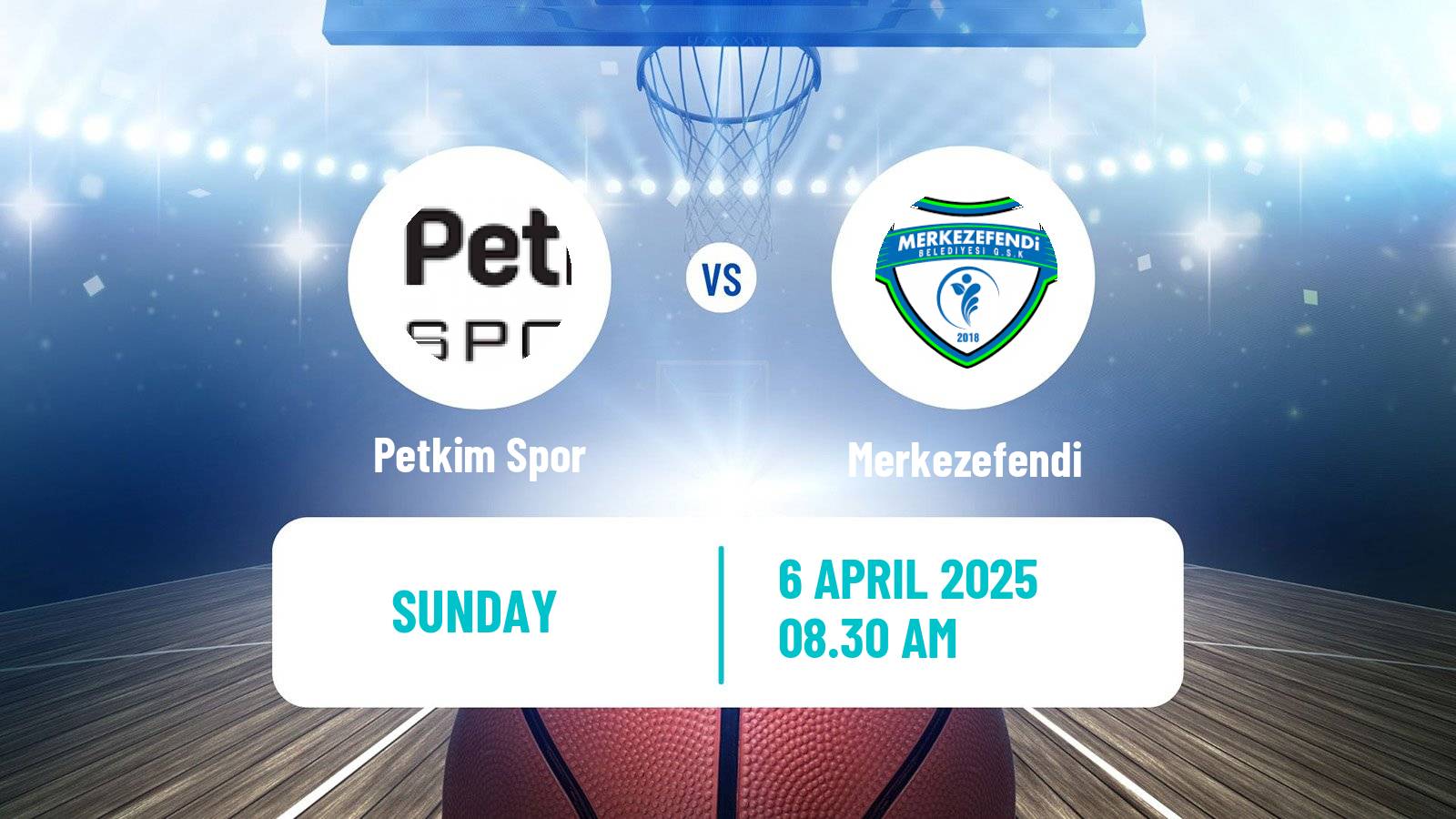 Basketball Turkish Basketball Super Ligi Petkim Spor - Merkezefendi