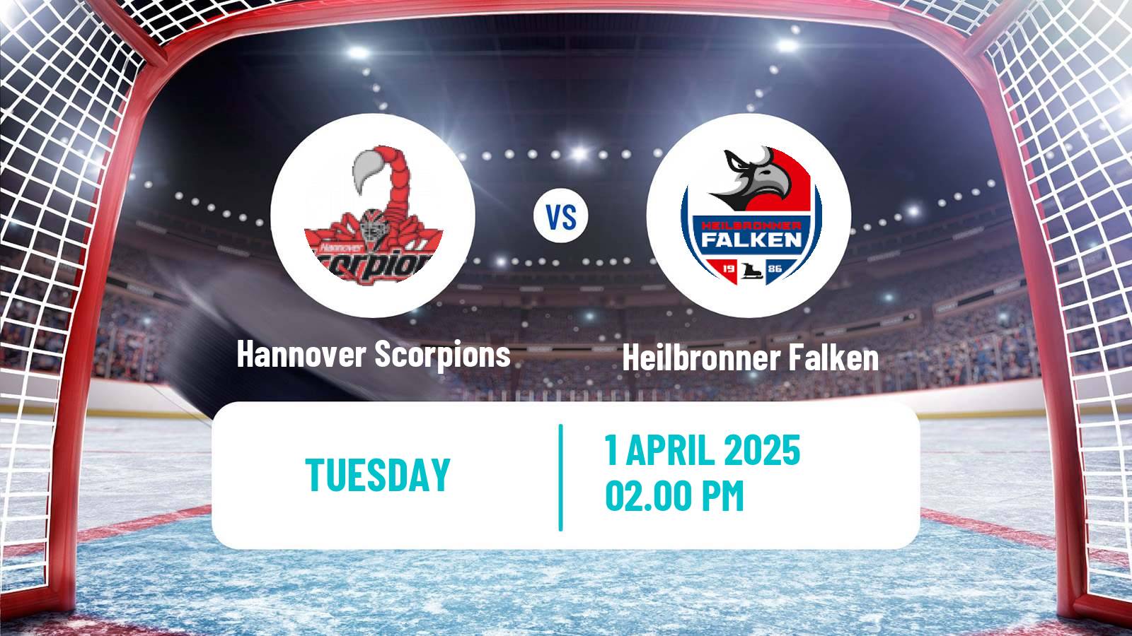 Hockey German Oberliga Hockey Hannover Scorpions - Heilbronner Falken