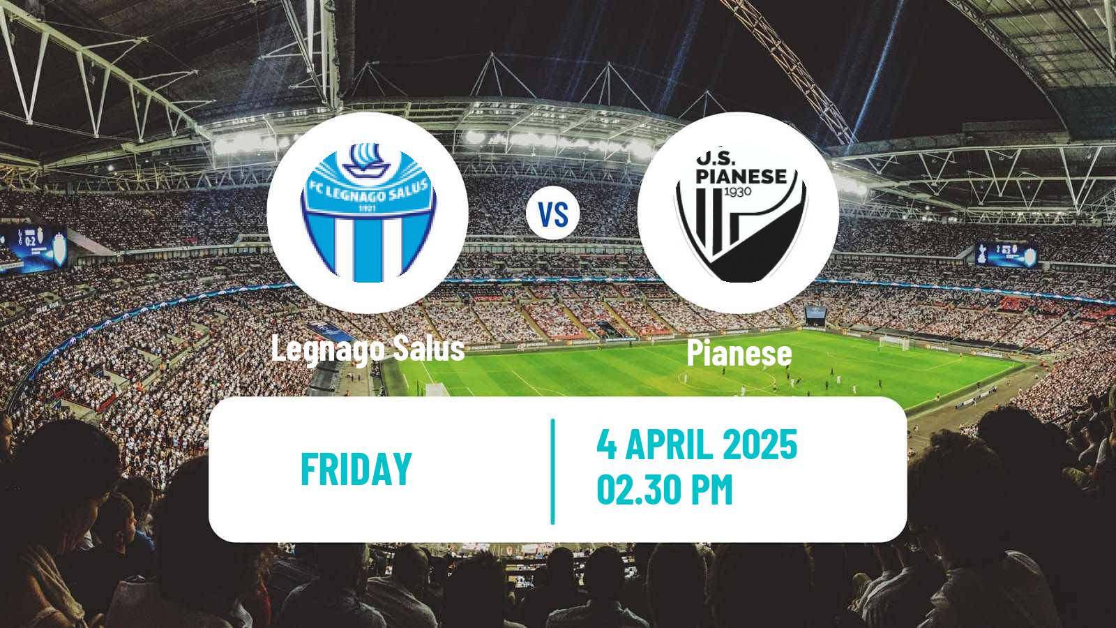 Soccer Italian Serie C Group B Legnago Salus - Pianese