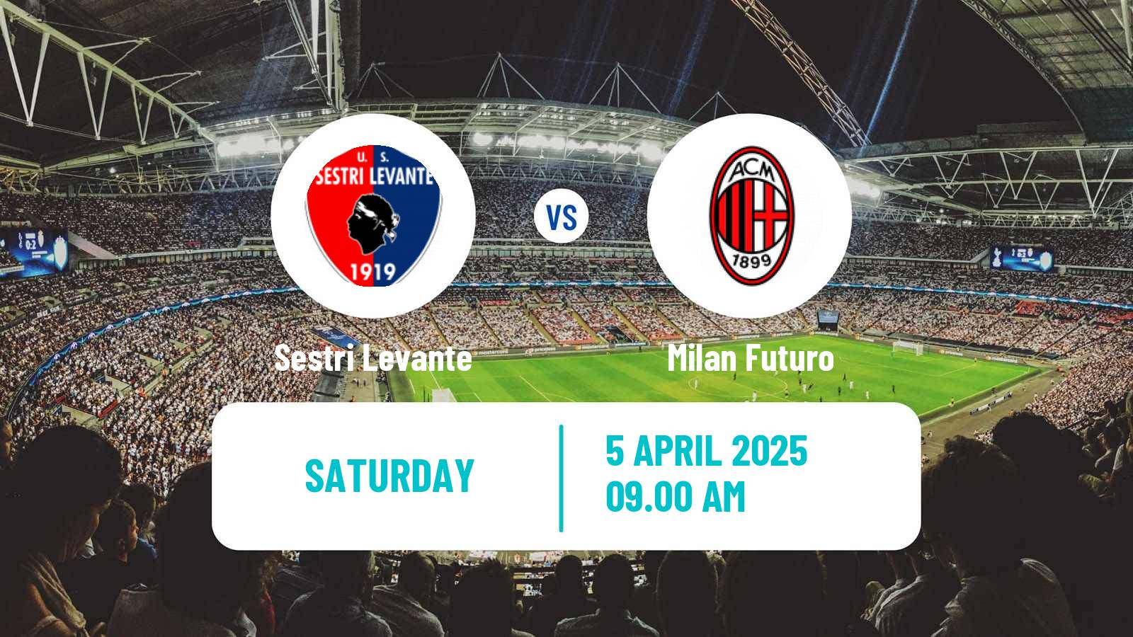 Soccer Italian Serie C Group B Sestri Levante - Milan Futuro