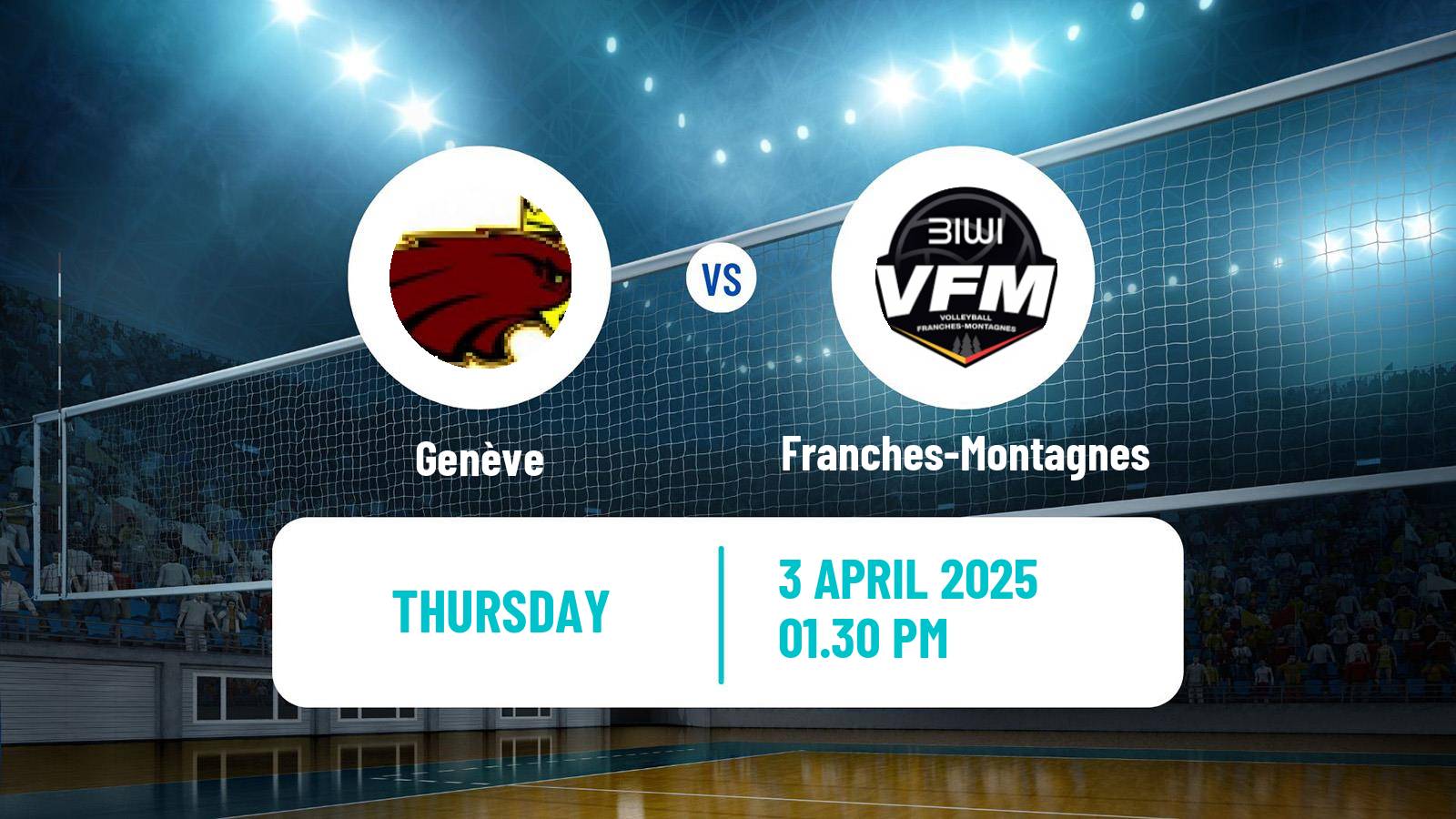 Volleyball Swiss NLA Volleyball Women Genève - Franches-Montagnes