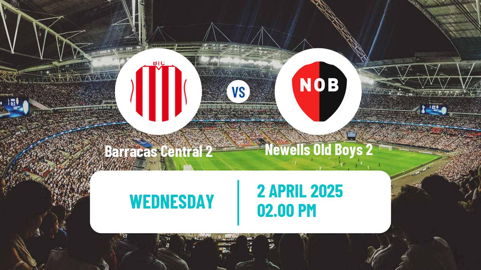 Soccer Argentinian Reserve League Barracas Central 2 - Newells Old Boys 2